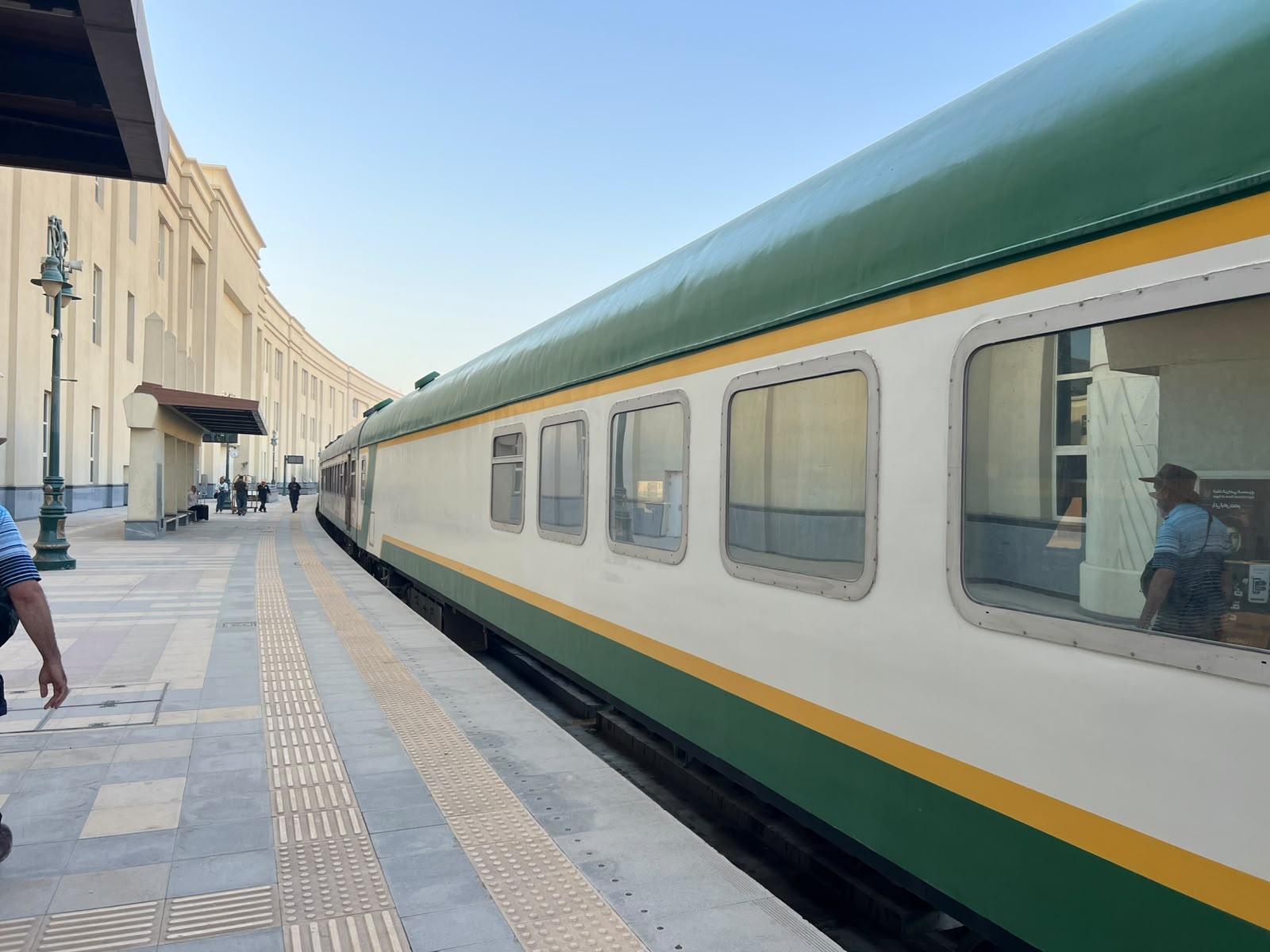 Abela Elite Sleeper Train at the platform