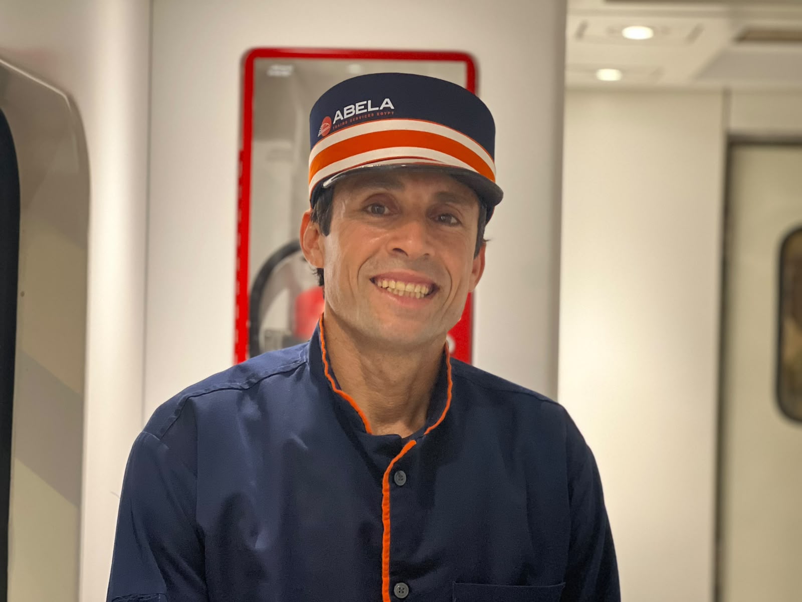 Abela Elite Sleeper Train staff in uniform