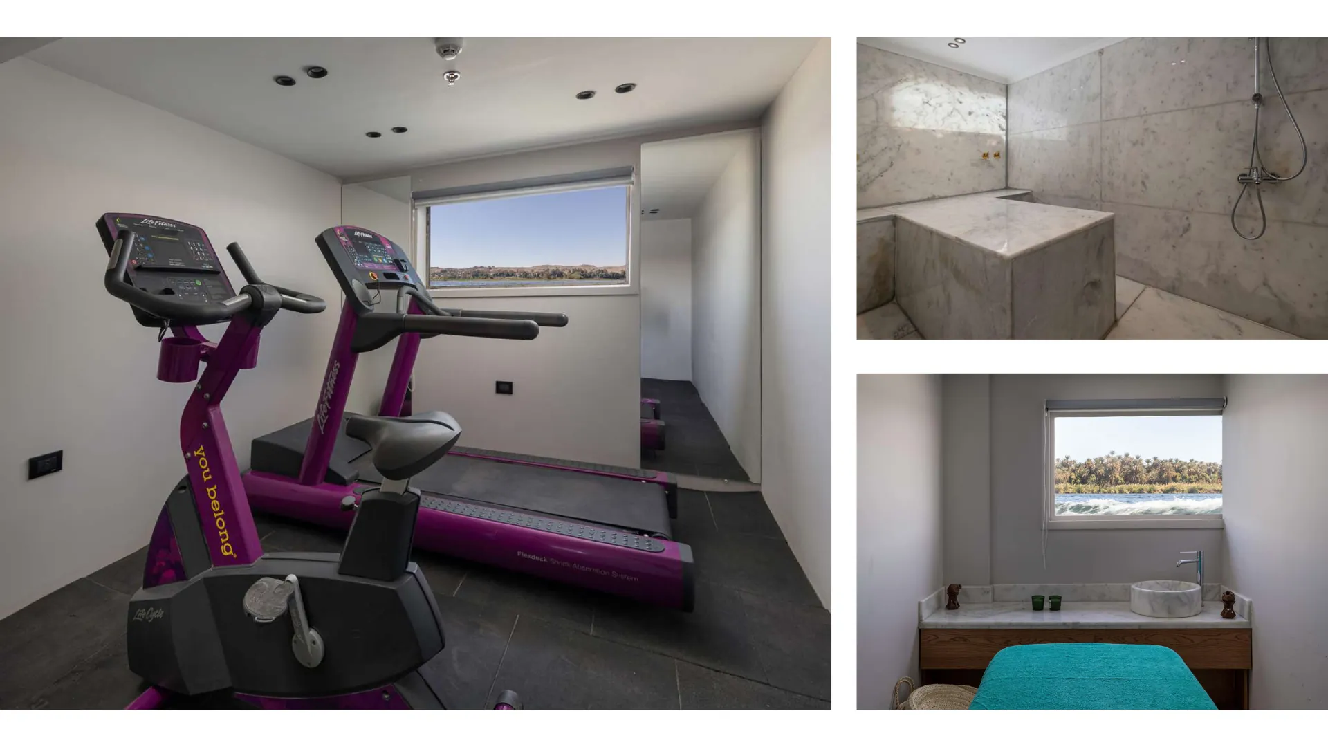 Spa and gym