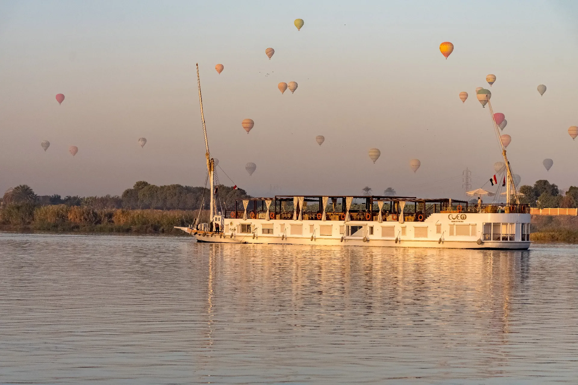 9-Day Cleo Dahabiya · Luxor to Aswan Classic