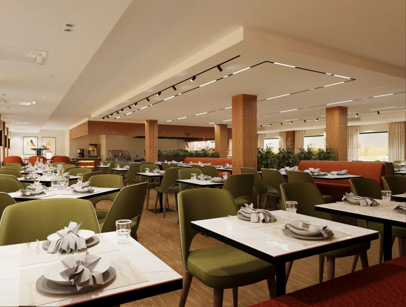 Q Nile Cruise main restaurant