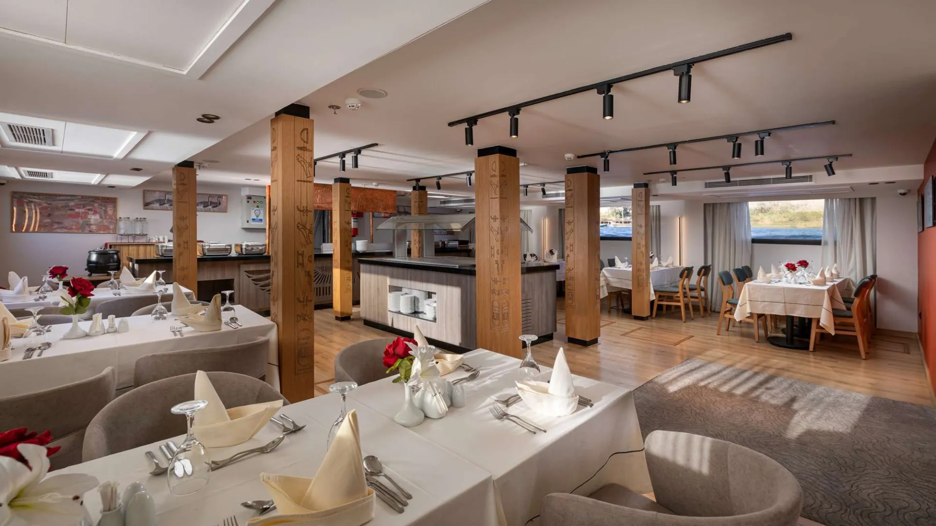 Onboard restaurant